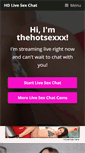 Mobile Screenshot of hdlivesexchat.com